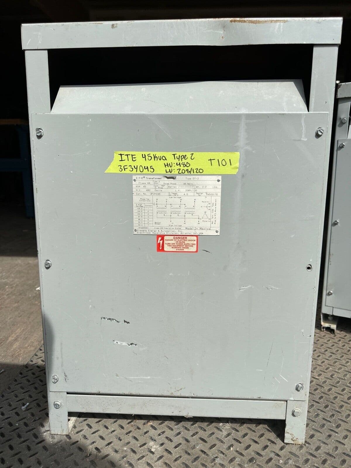 ITE 3F3Y045 Dry Type Transformers — image 1 of 4