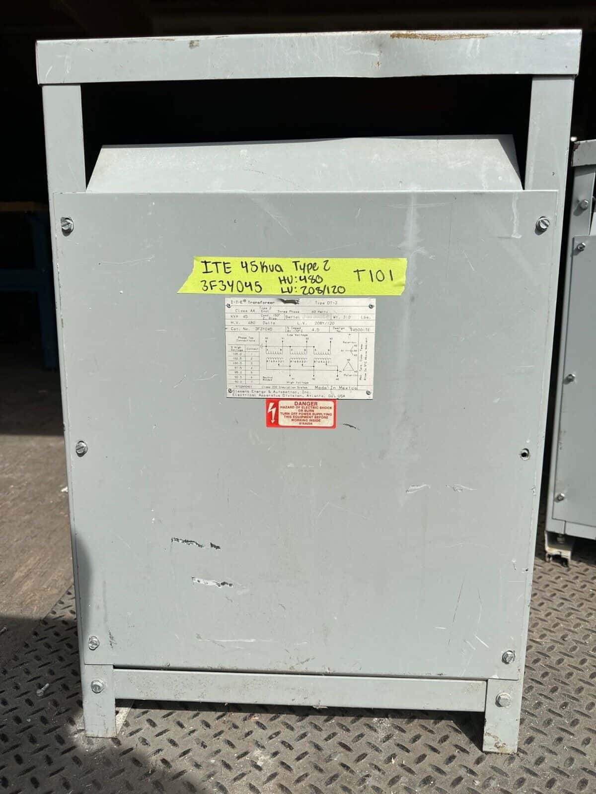 ITE 3F3Y045 Dry Type Transformers — image 1 of 4