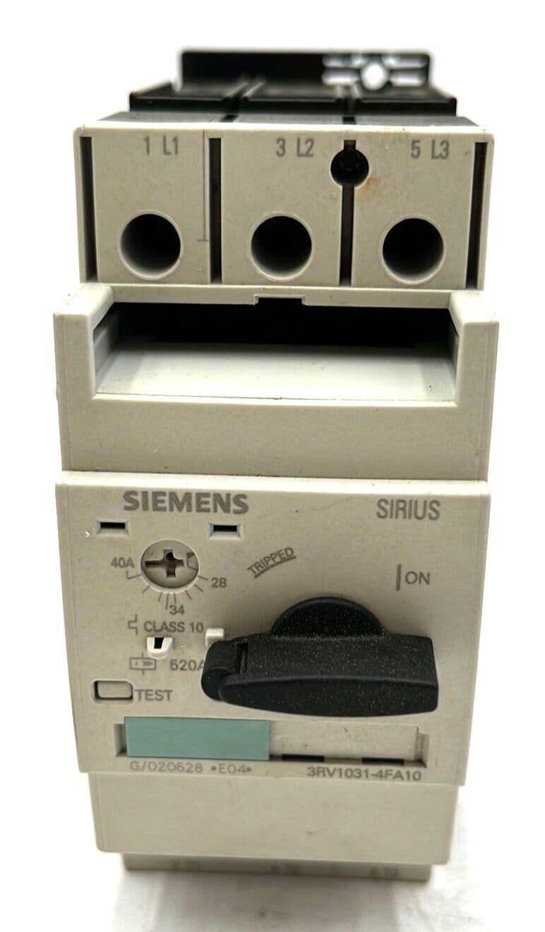 Siemens 3RV1031-4FA10 Motor Control — image 1 of 7