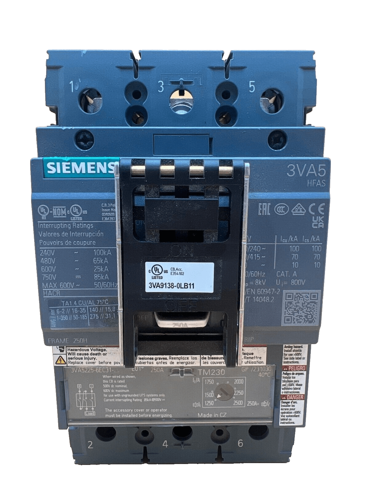 Siemens 3VA5225-6EC31-0AA0 – image 1