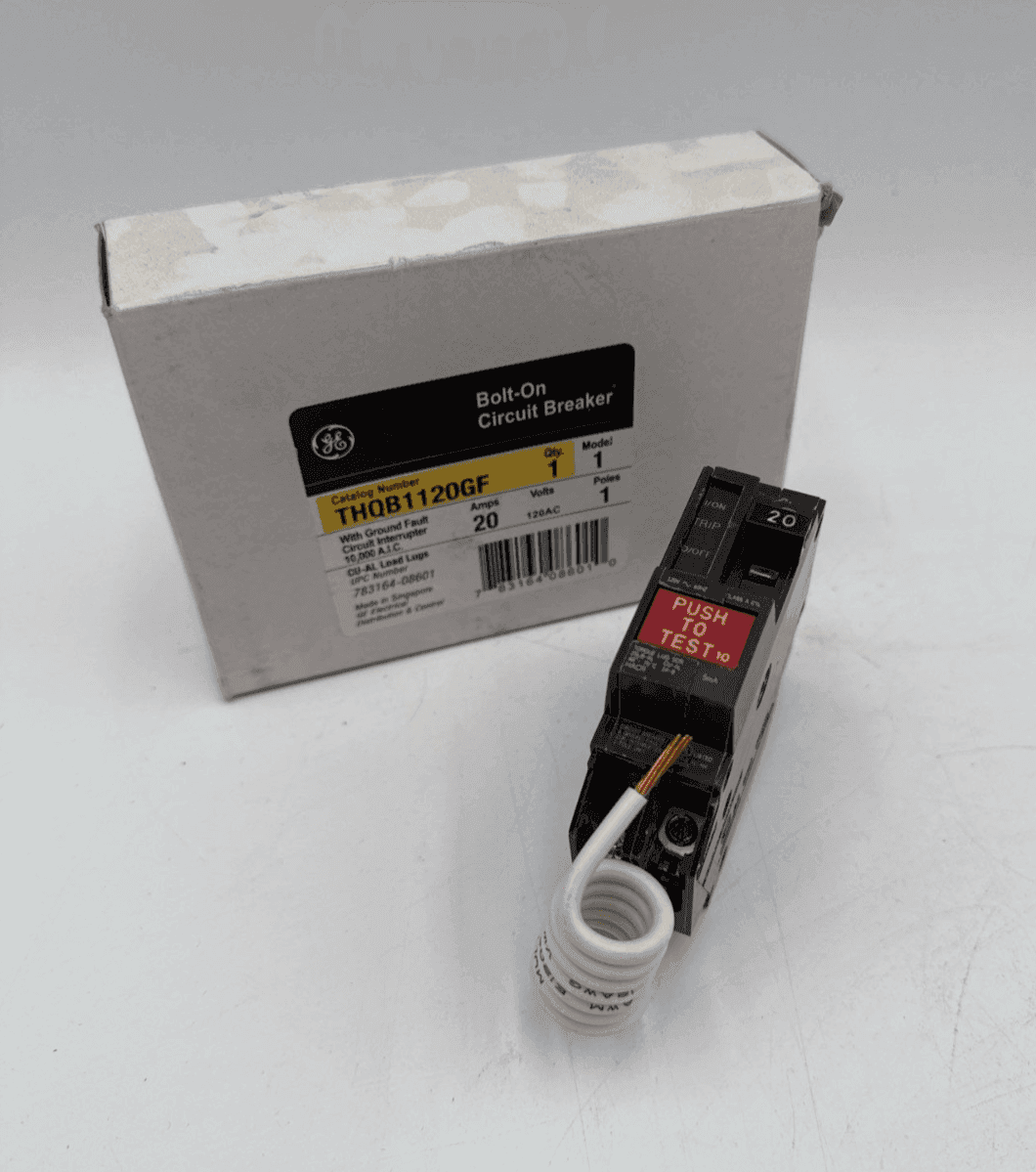 GE THQB1120GF Circuit Breaker — image 1 of 7