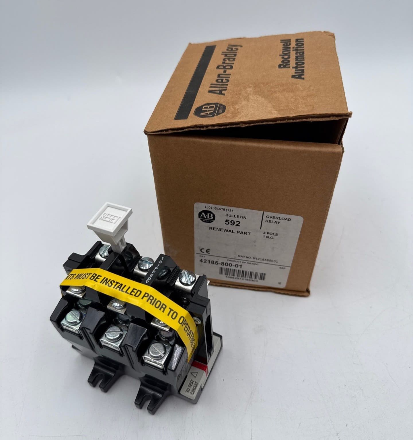 Allen-Bradley 42185-800-01 Contactor — image 1 of 8