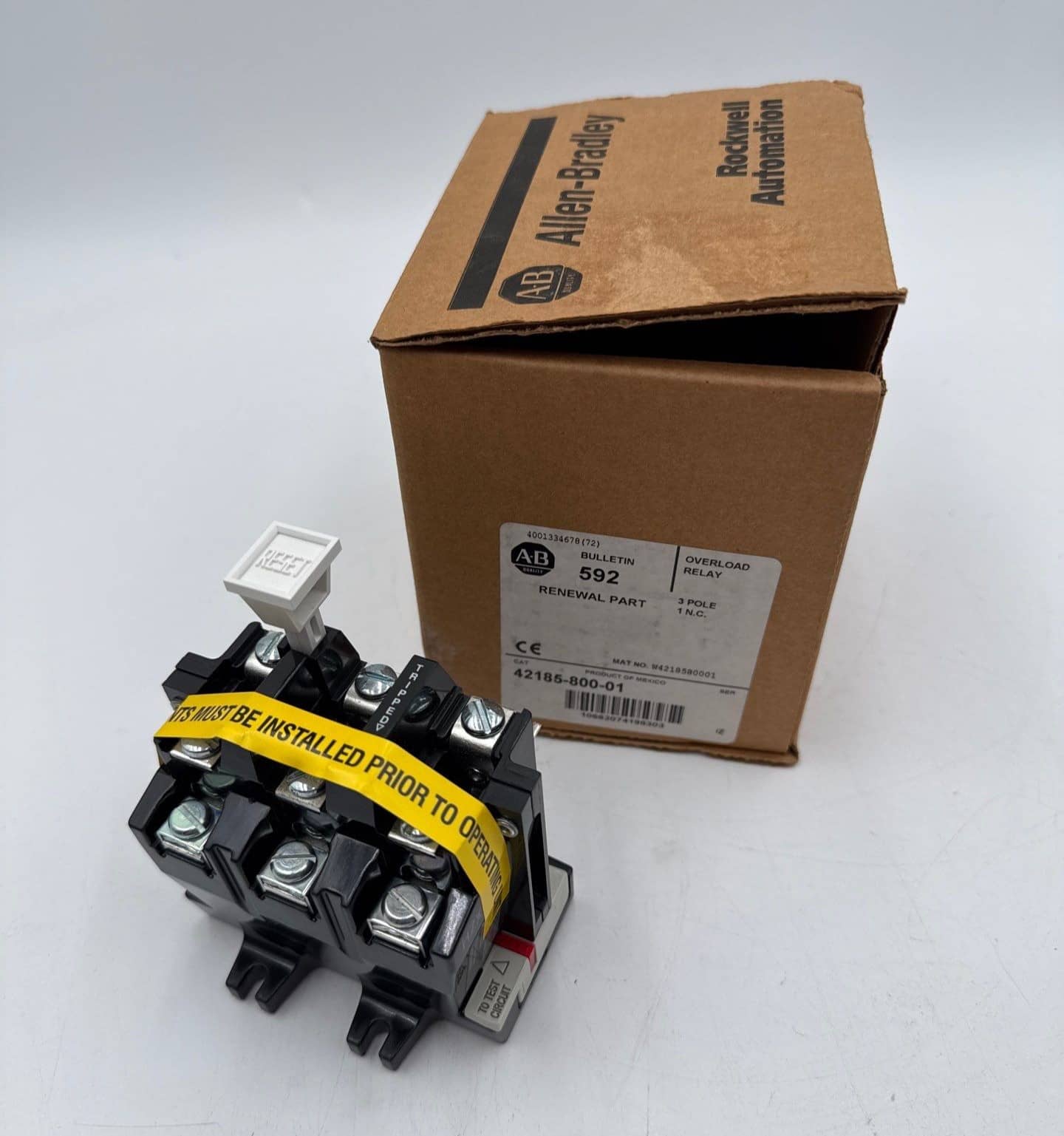 Allen-Bradley 42185-800-01 Contactor — image 1 of 8