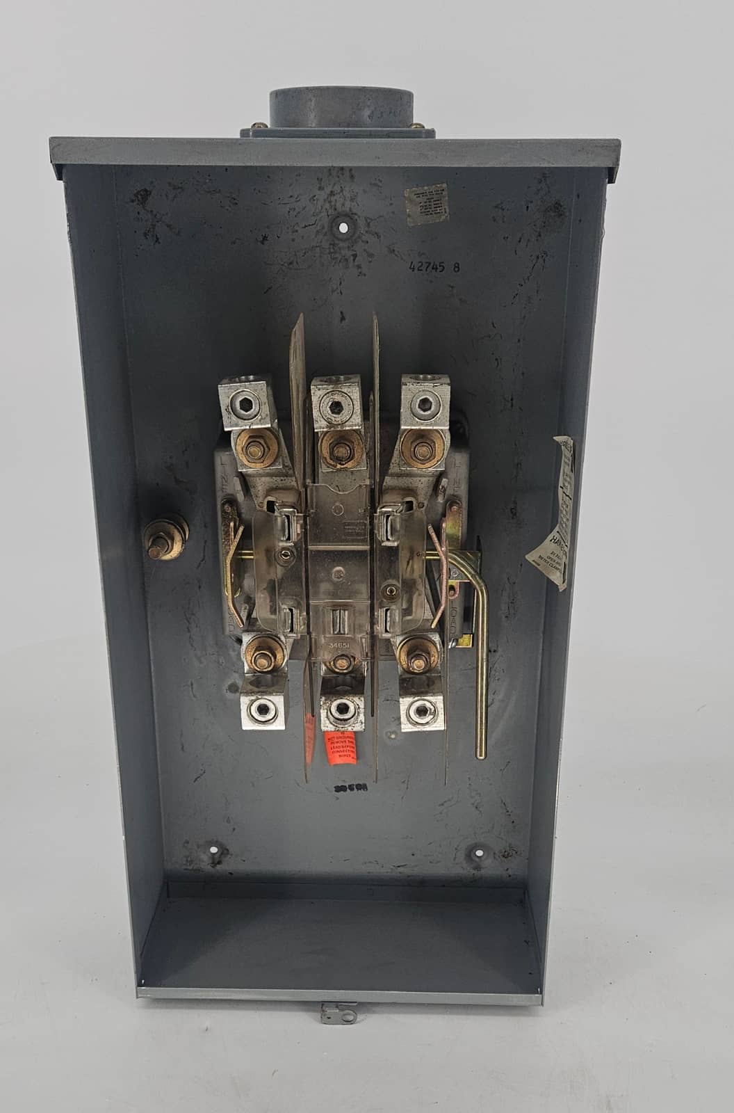 Siemens 42745-8 400A Meter Base HQ-5D 5-Terminal Lever Bypass 600V