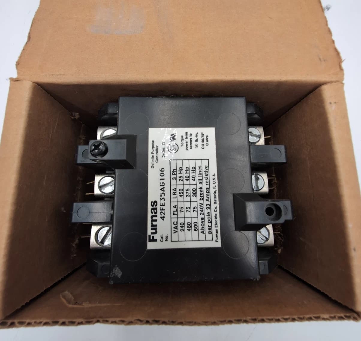 Furnas 42FE35AG106 Contactor — image 1 of 7