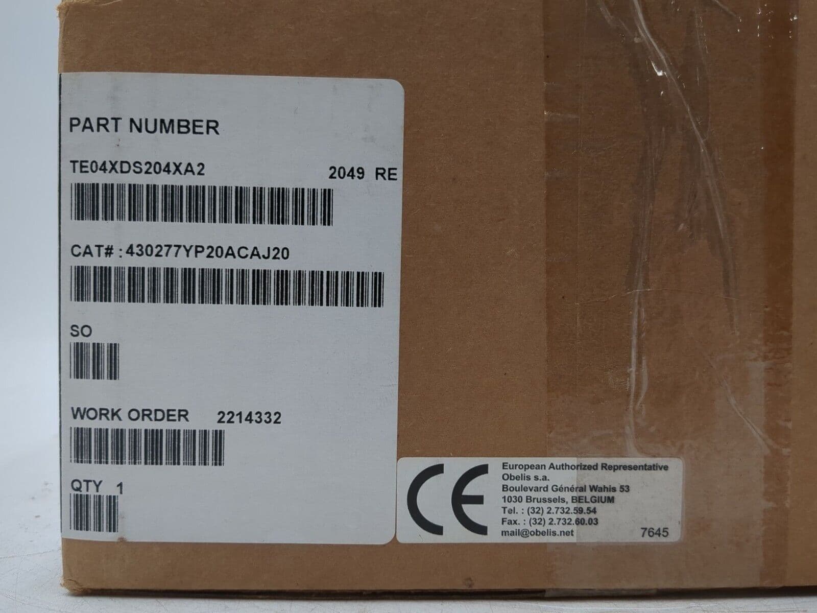 ASCO 430277YP20ACAJ20 PLC — image 1 of 2