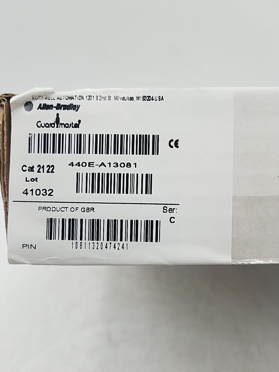 Allen-Bradley 440ED13114 – image 1