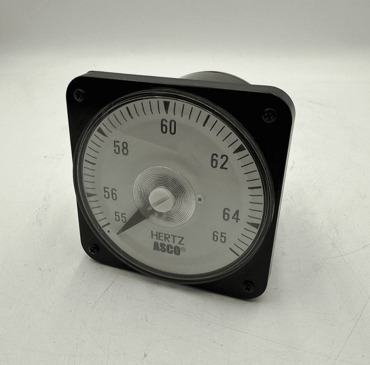 ASCO 550470-077 Hertz Frequency Meter 55-65Hz AB-40P 120V AC 550470077 – image 1