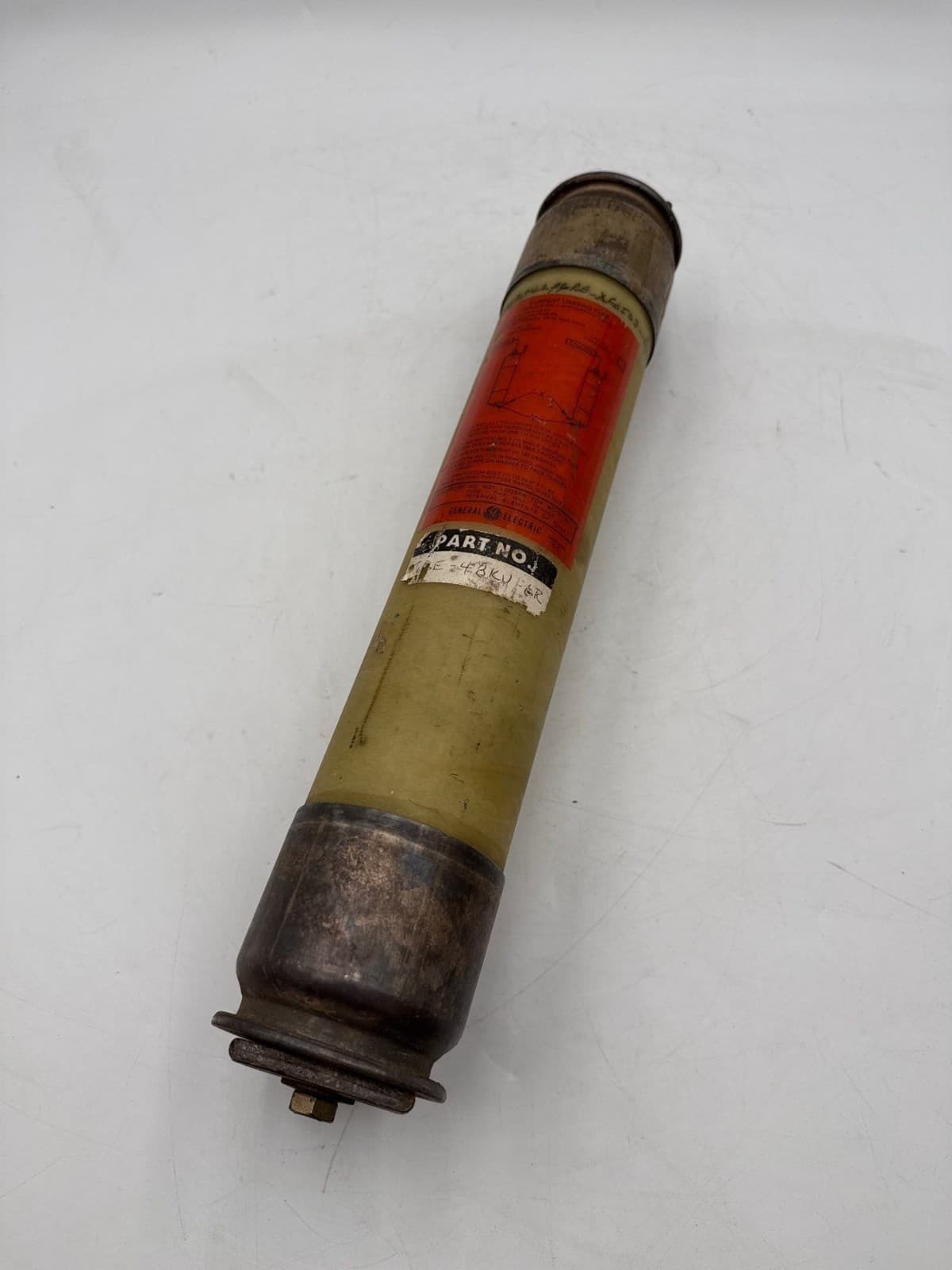 GE 55A212942P6RB Current Limiting Fuse 5kV 170A Meduim Voltage Limitamp – image 1