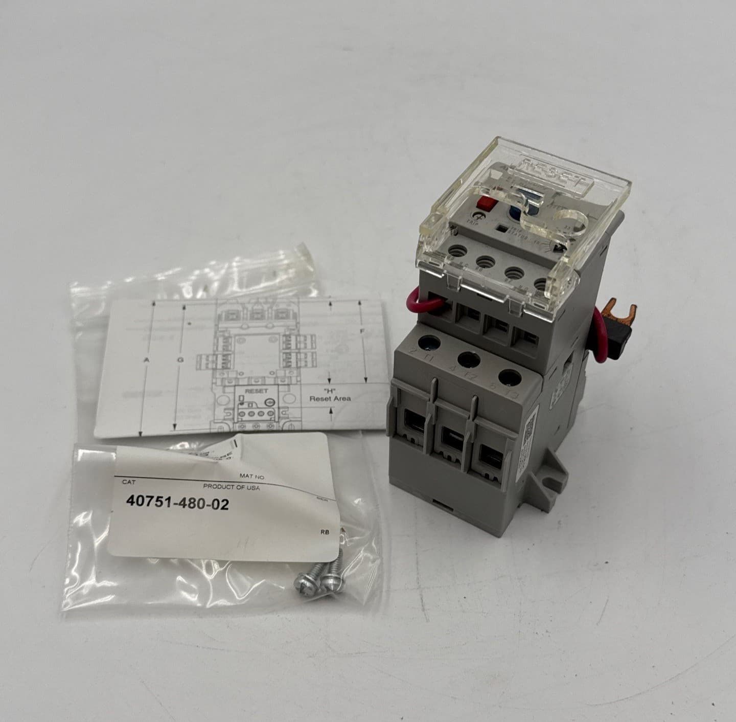 Allen Bradley 592-EEFC Ser C Three Phase Overload Relay 9-45A – image 1