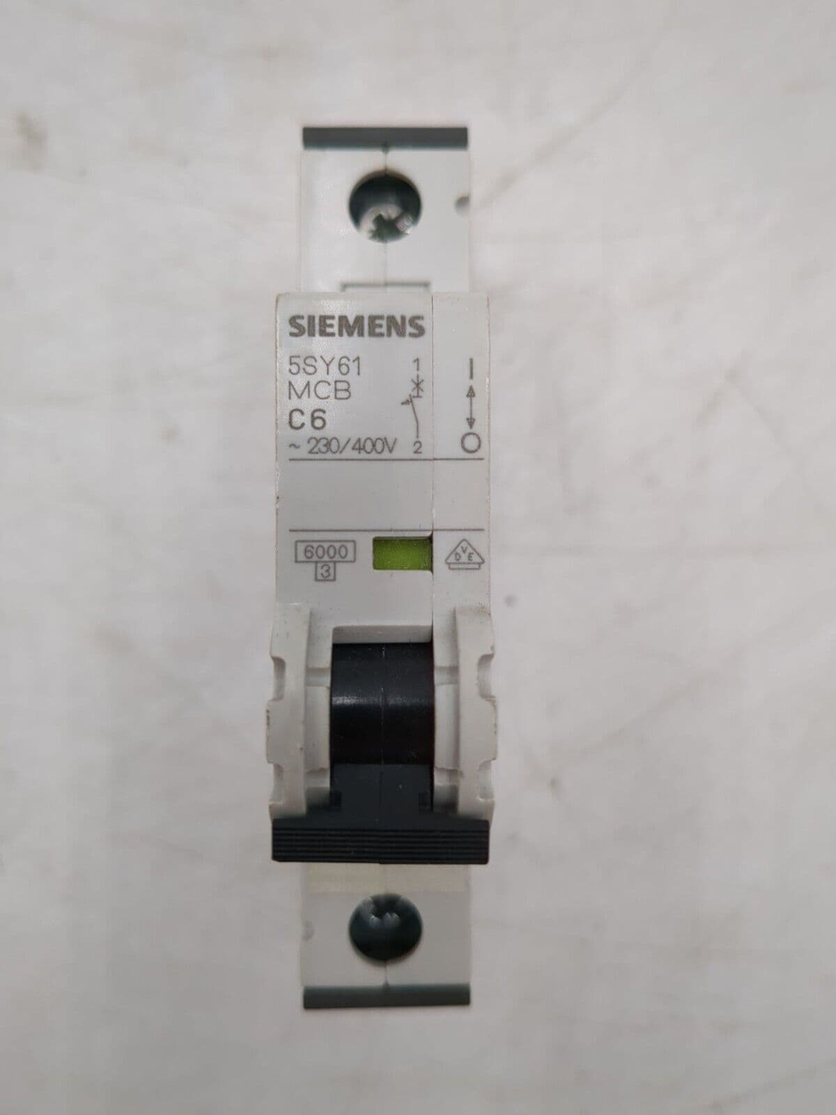 Siemens 5SY6106-7 Circuit Breaker — image 1 of 6