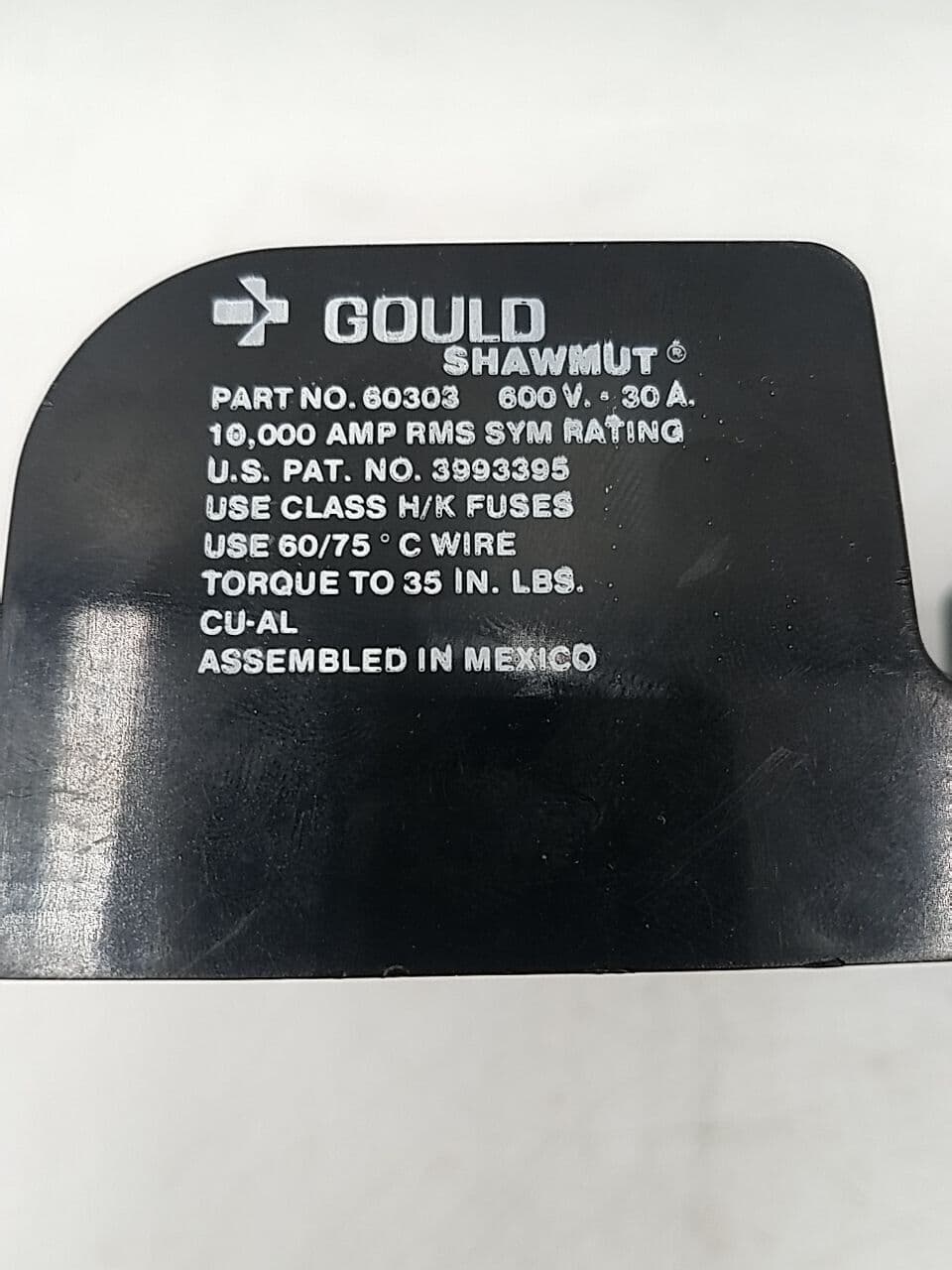 Gould Shawmut 60303 Fuse — image 1 of 6