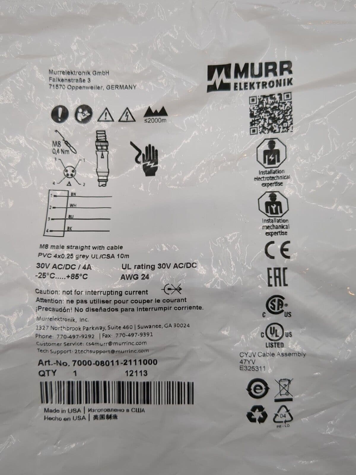 Murr Elektronik 7000-08011-2111000 PLC — image 1 of 6