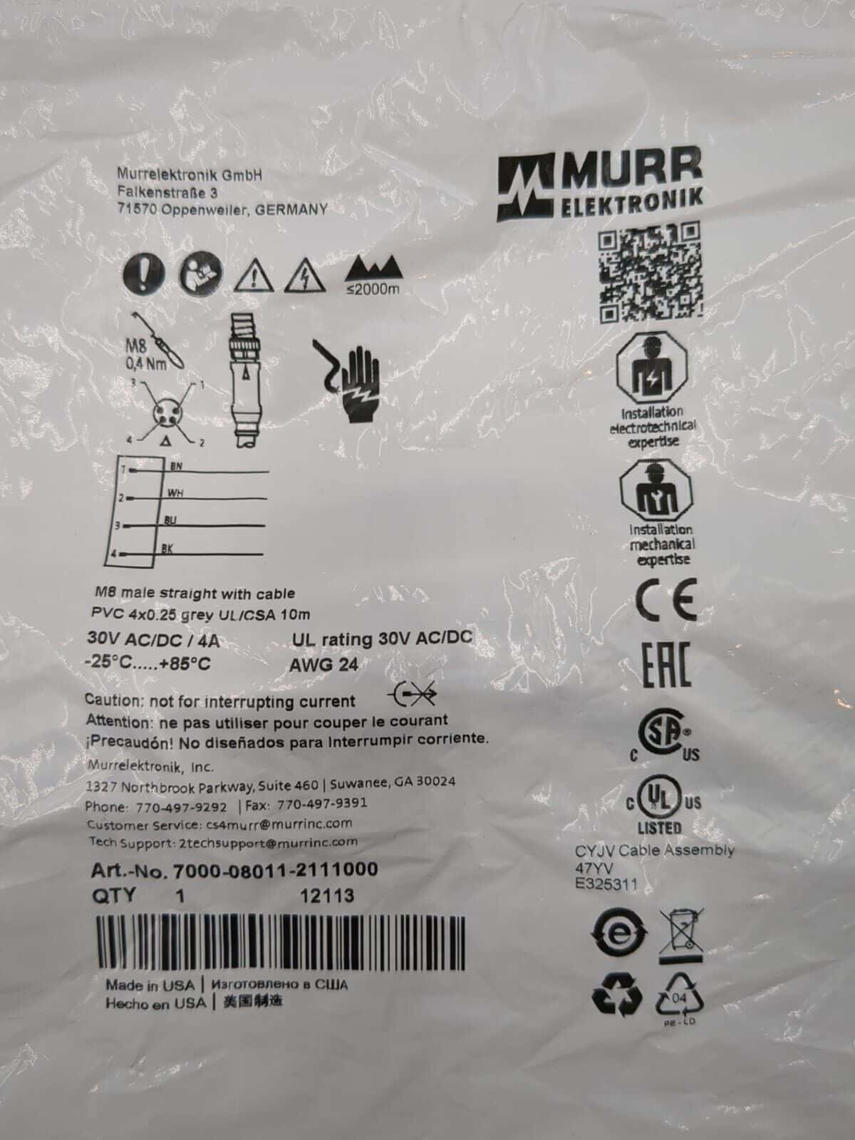 Murr Elektronik 7000-08011-2111000 PLC — image 1 of 6
