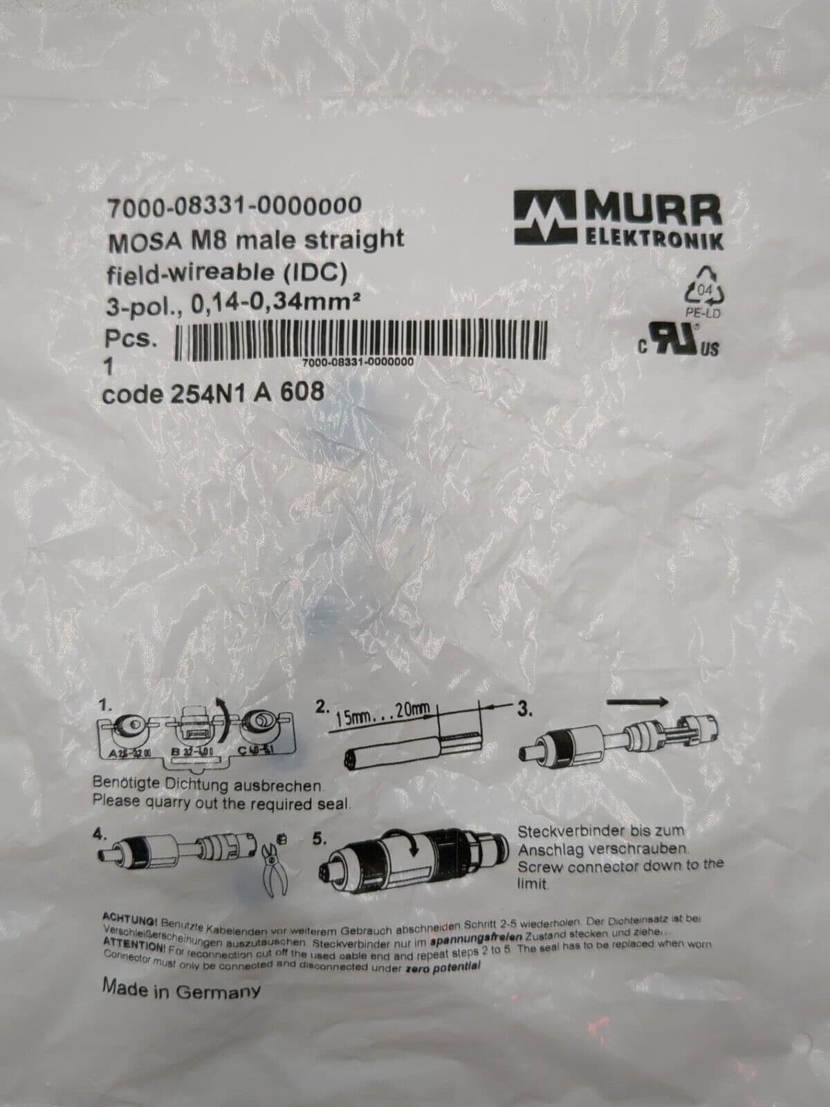 Murr Elektronik 7000-08331-0000000 PLC — image 1 of 4