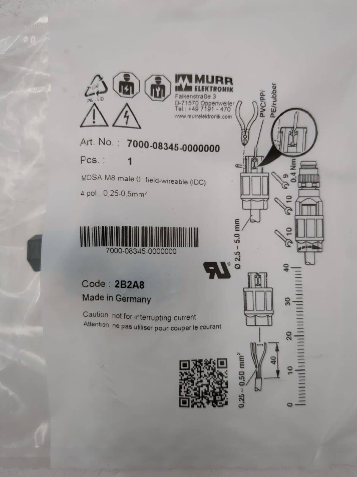 Murr Elektronik 7000-08345-0000000 PLC — image 1 of 5