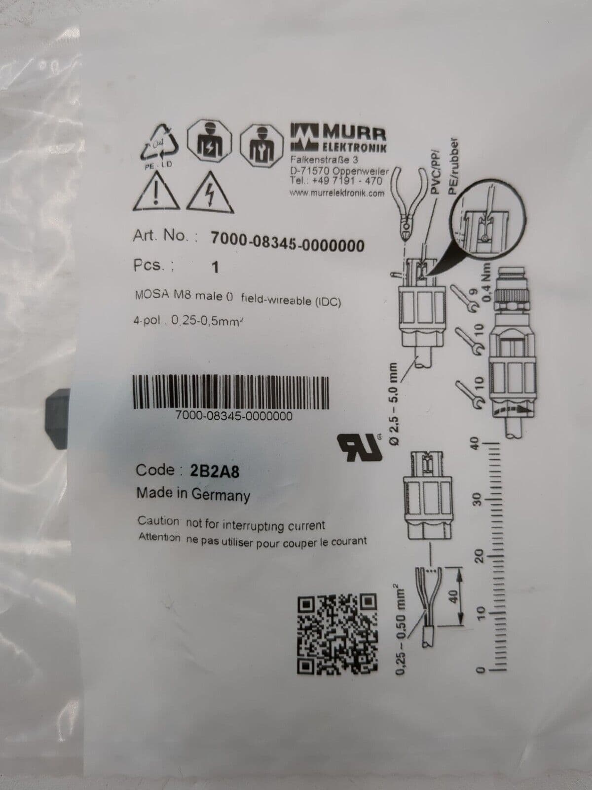 Murr Elektronik 7000-08345-0000000 PLC — image 1 of 5