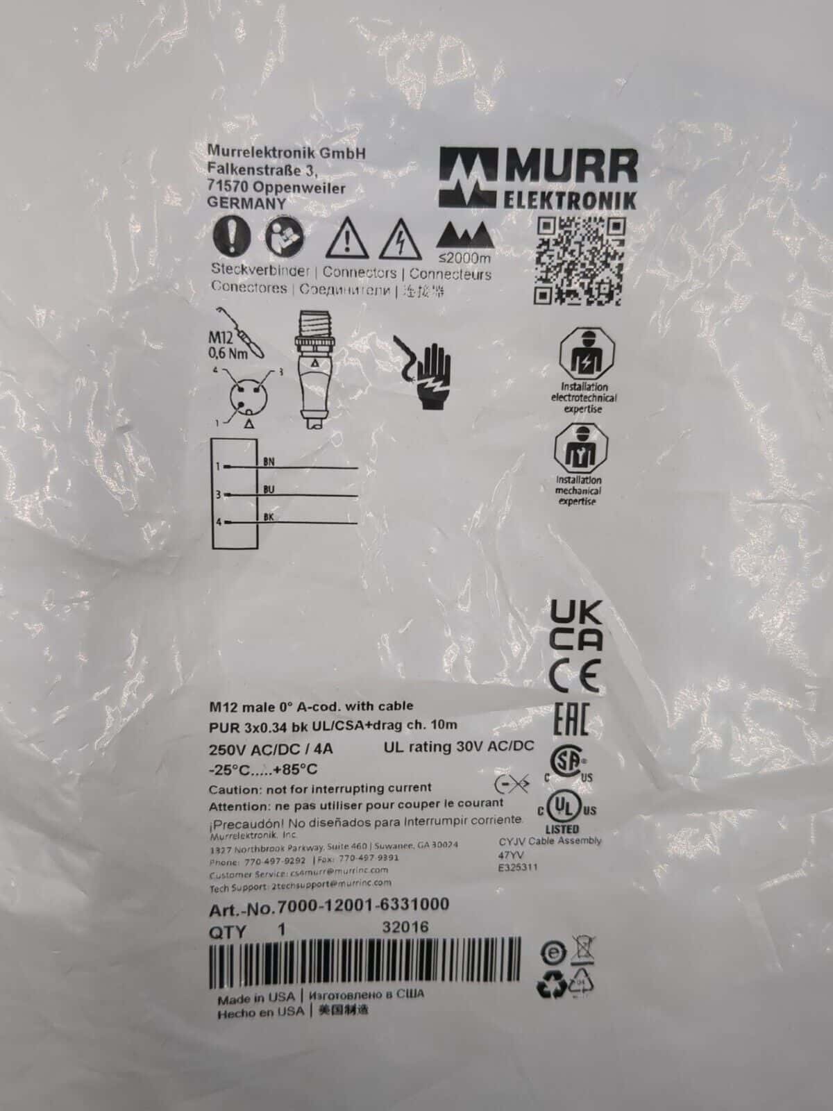 Murr Elektronik 7000-12001-6331000 Accessory — image 1 of 4