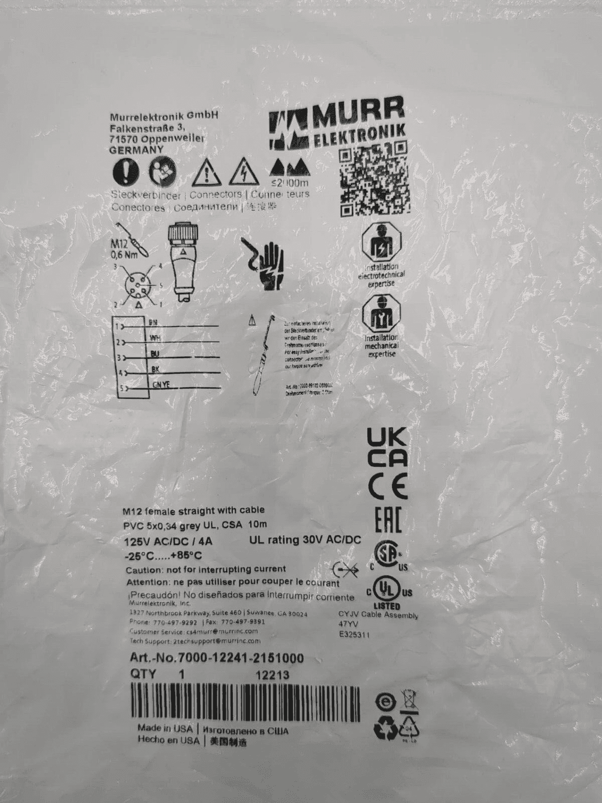 Murr Elektronik 7000-12241-2151000 Accessory — image 1 of 5