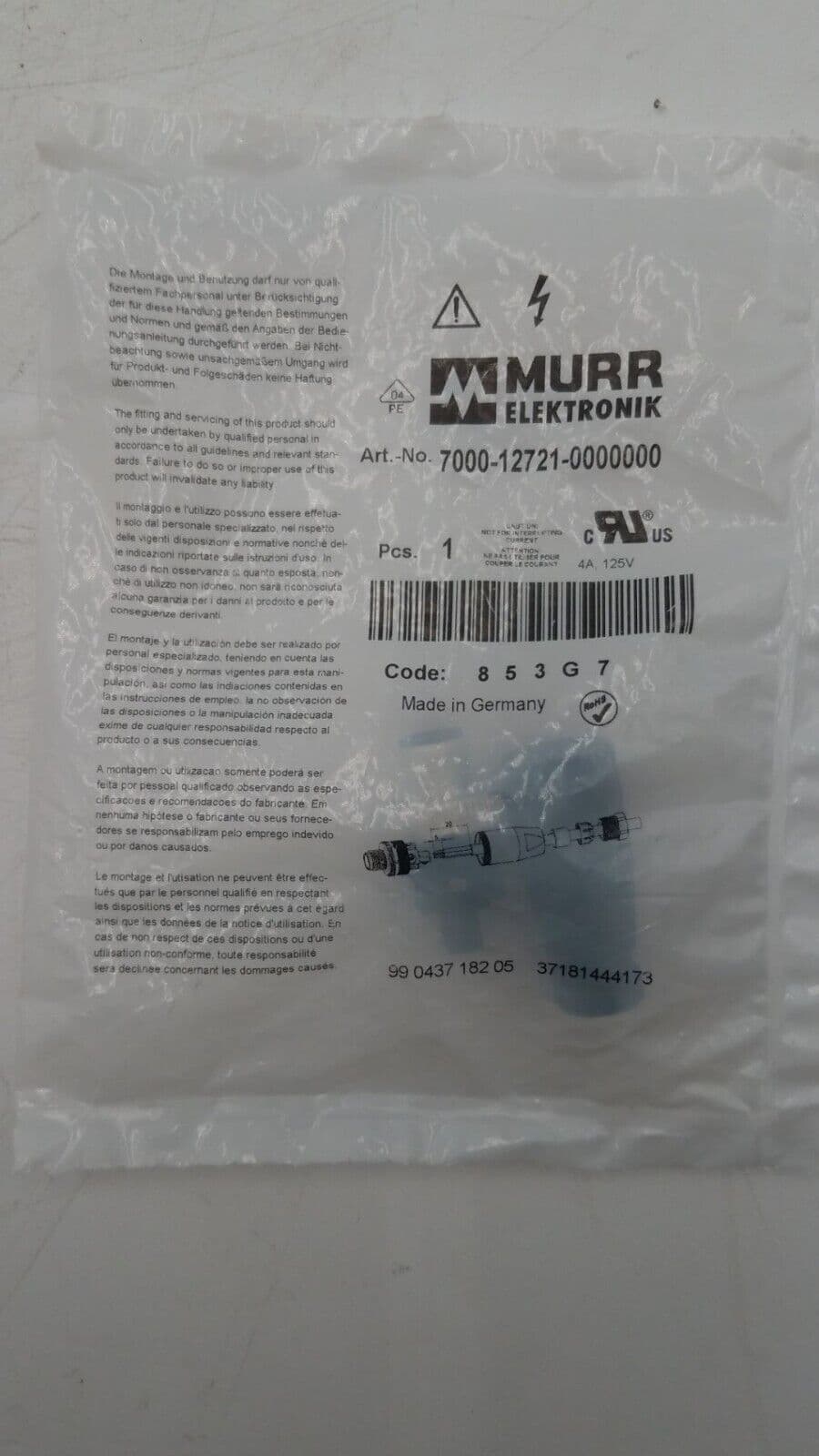 Murr Elektronik 7000-12721-0000000 PLC — image 1 of 3