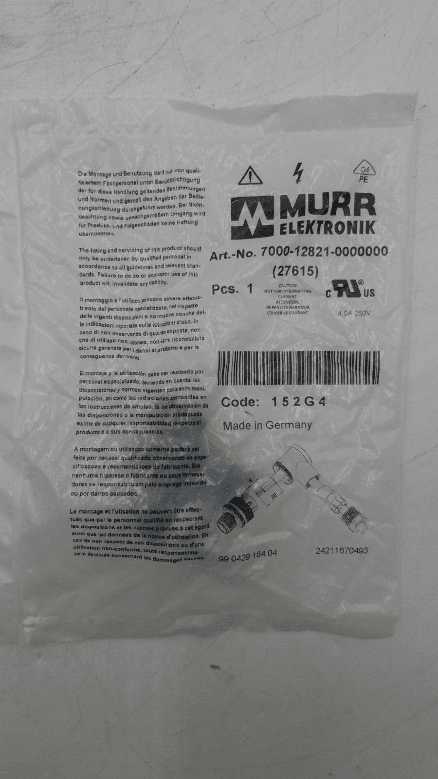 MURR ELEKTRONIK 7000-12821-0000000 – image 1