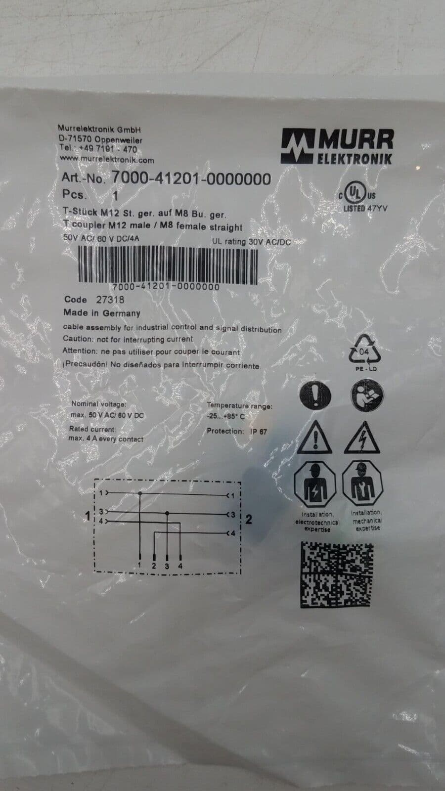 MURR ELEKTRONIK 7000-41201-0000000 – image 1