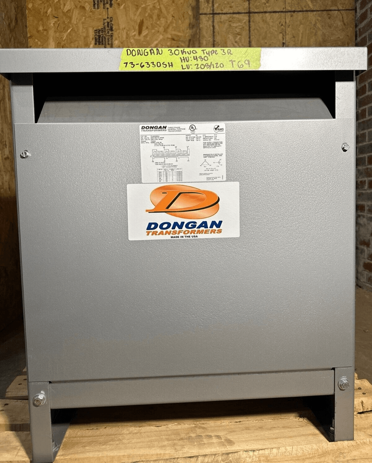 Dongan 73-63305H Dry Type Transformers — image 1 of 6