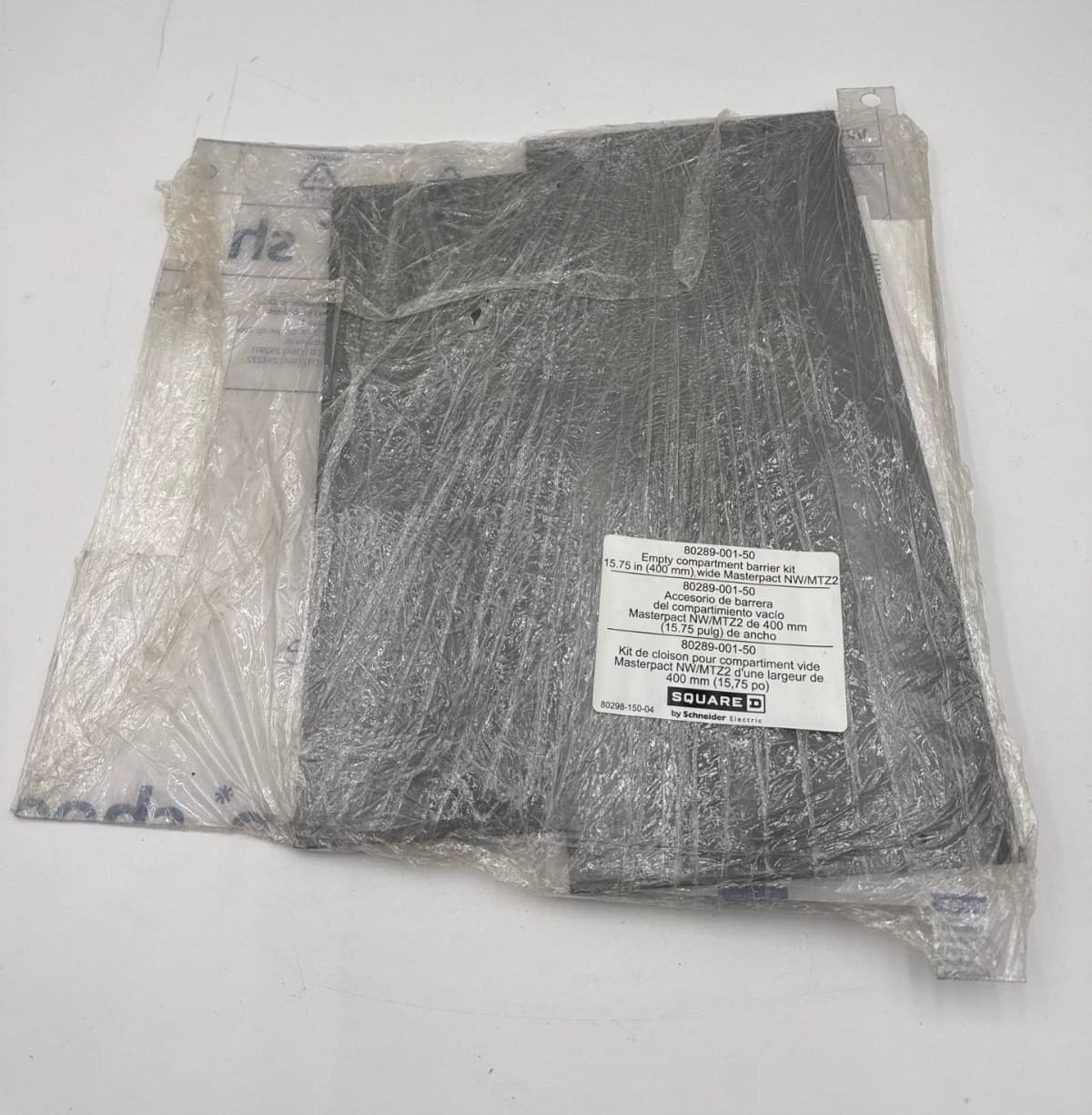 Square D 80289-001-50 Empty Compartment Barrier Kit 15.75in Masterpact NW MTZ2