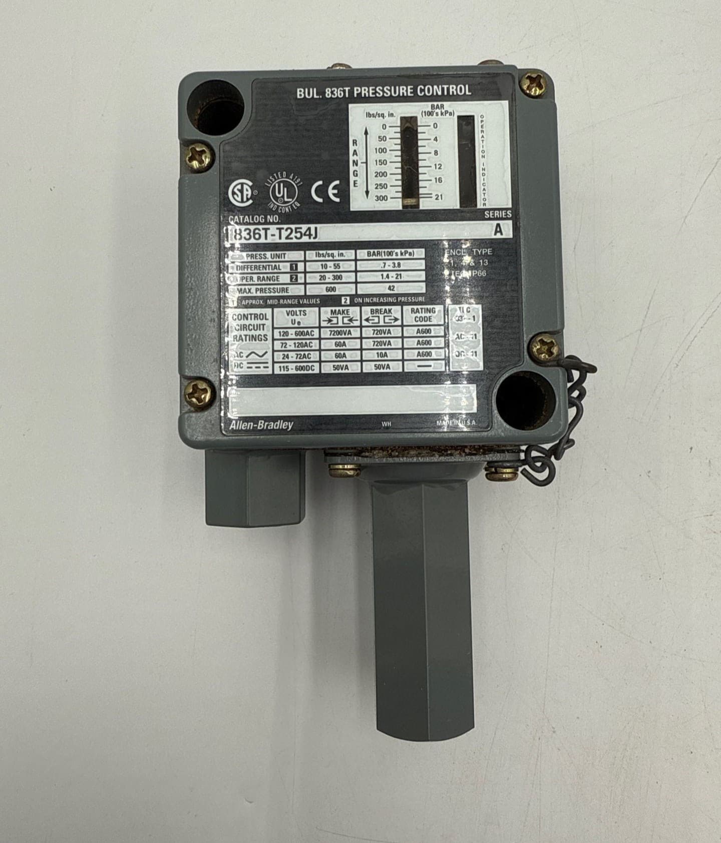 Allen-Bradley 836T-T254J PLC — image 1 of 8