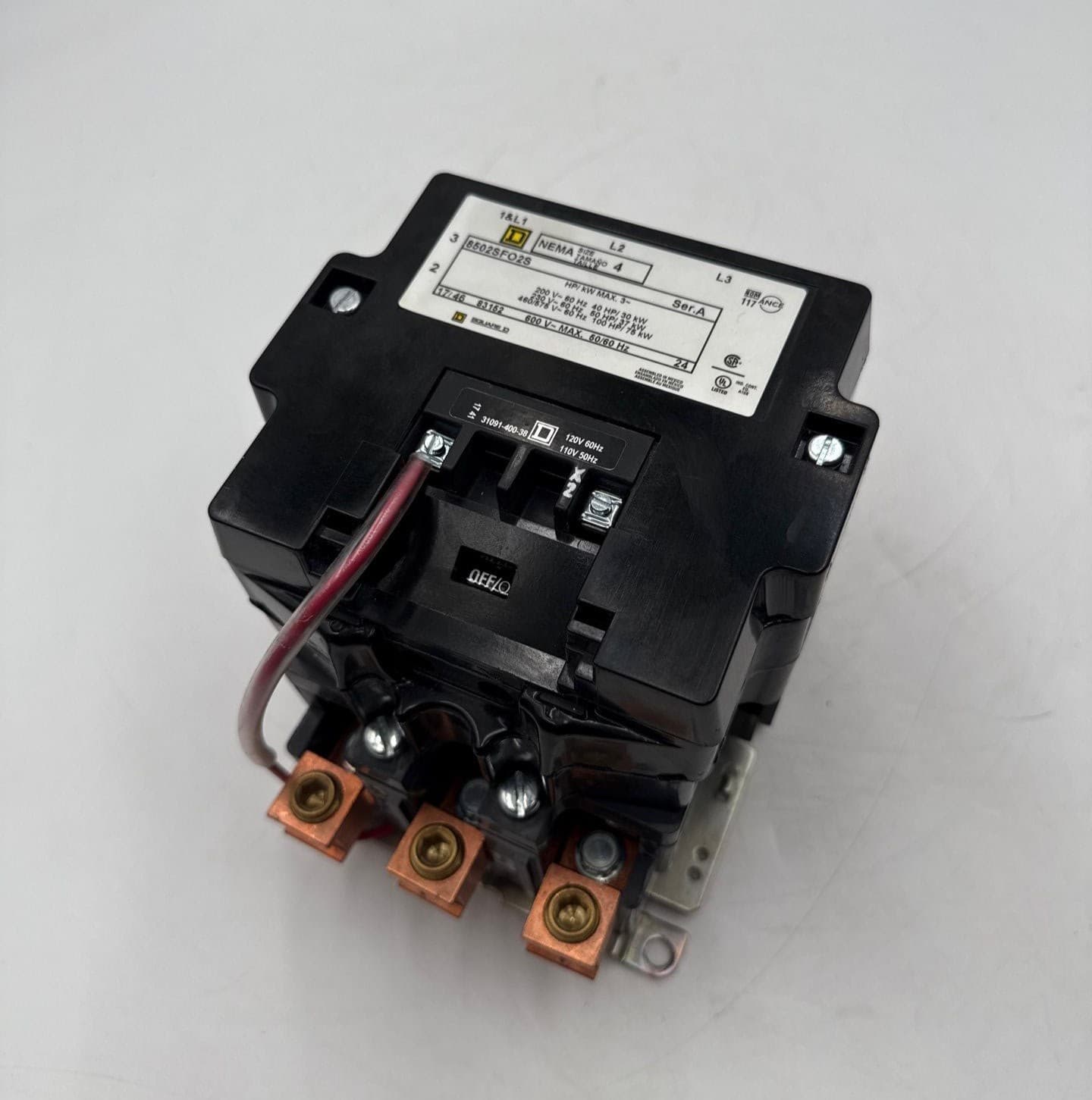 Square D 8502SFO2S Contactor — image 1 of 7