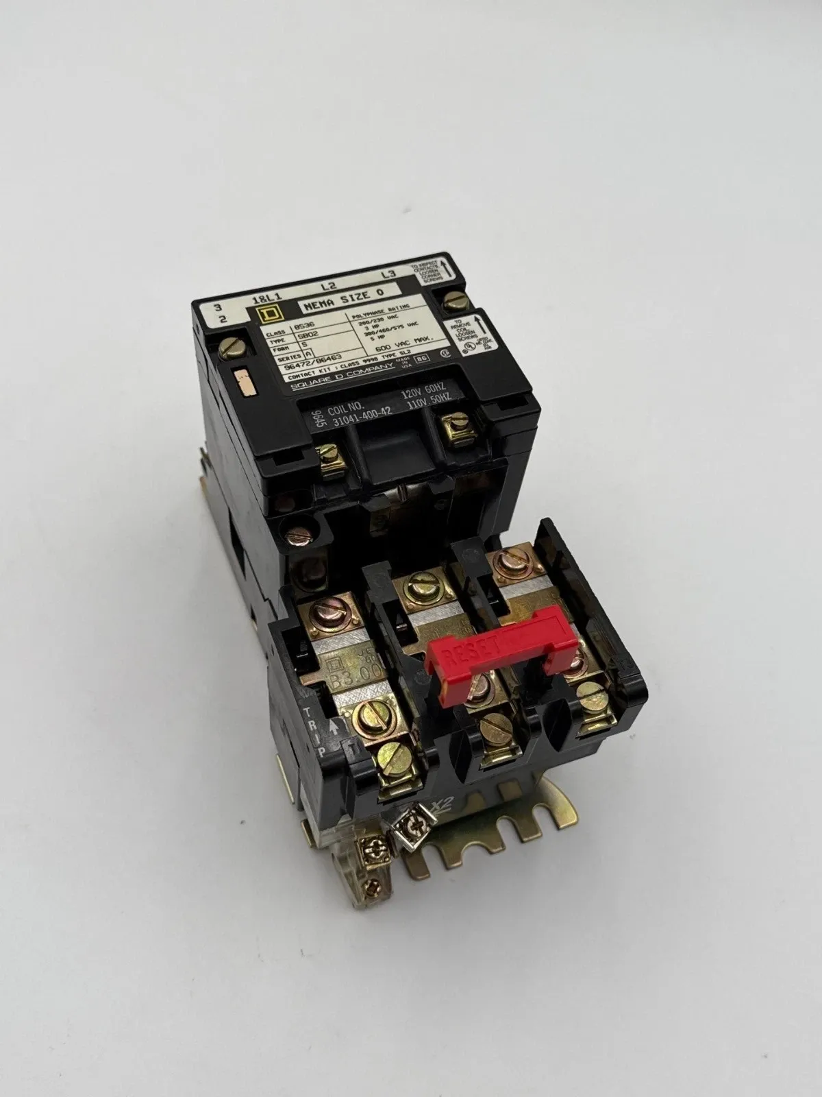 Square D 8536SB02 Motor Control — image 1 of 9