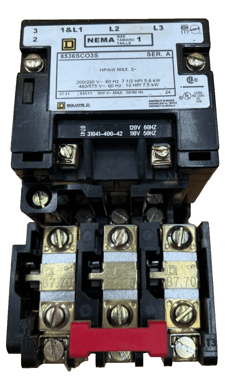 Square D 8536SCO3S Starter — image 1 of 7