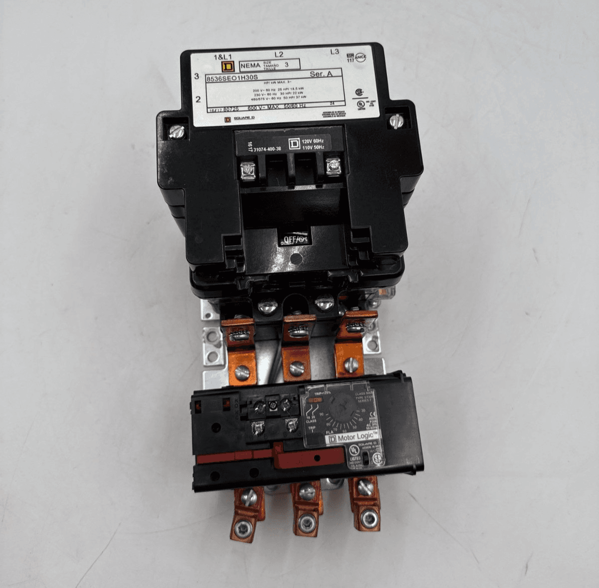 Square D 8536SEO1H30S Motor Control — image 1 of 10