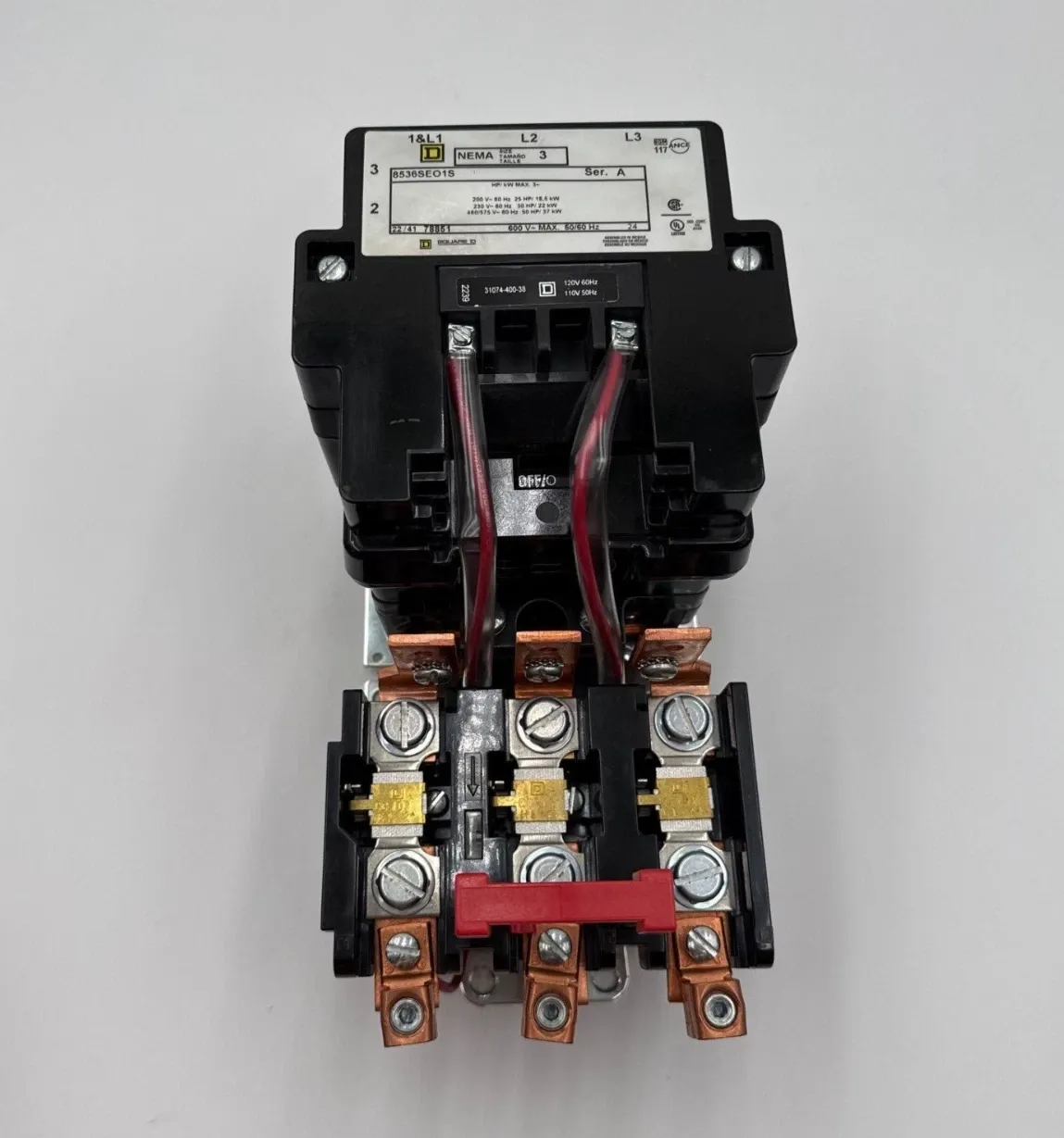 Square D 8536SEO1S Motor Control — image 1 of 12