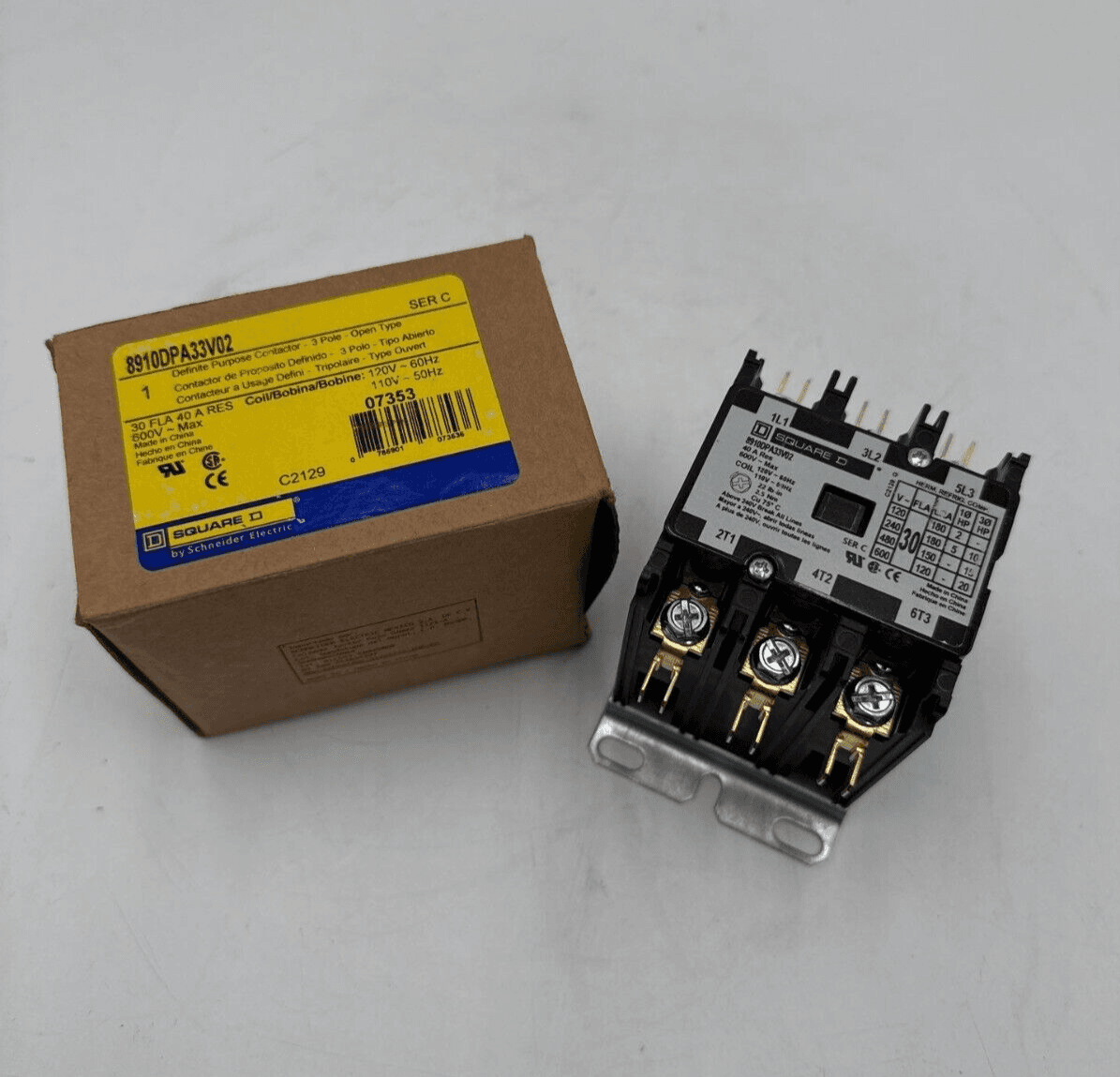 Square D 8910DPA33V02 Contactor — image 1 of 8