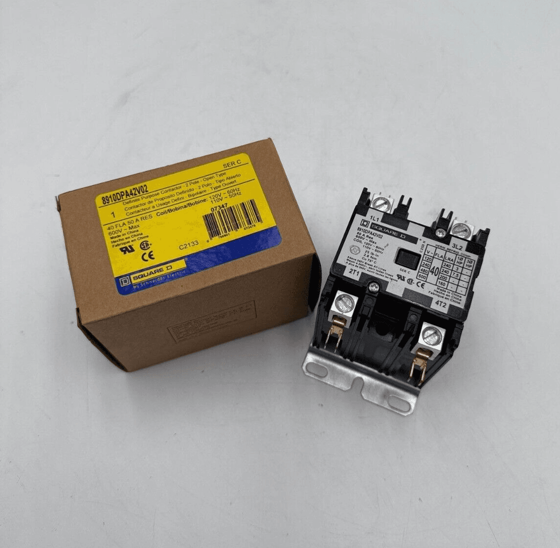 Square D 8910DPA42V02 Contactor — image 1 of 7