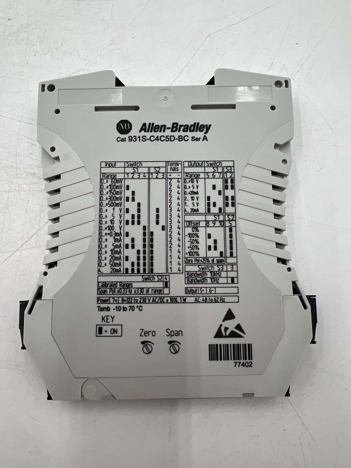 Allen-Bradley 931S-C4C5D-BC Accessory — image 1 of 5