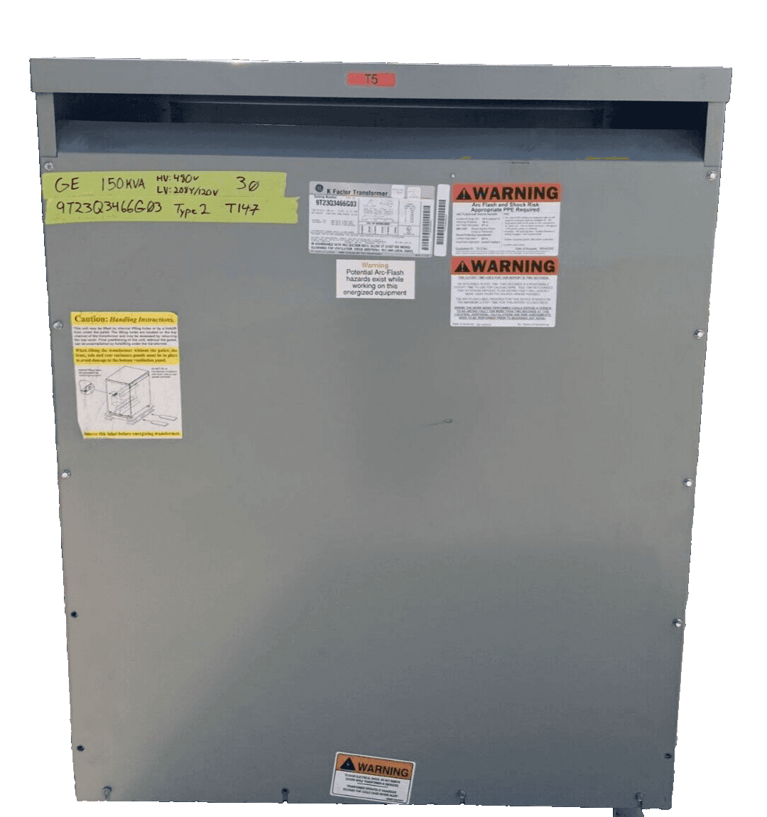 GE 9T23Q3466G03 Dry Type Transformers — image 1 of 8