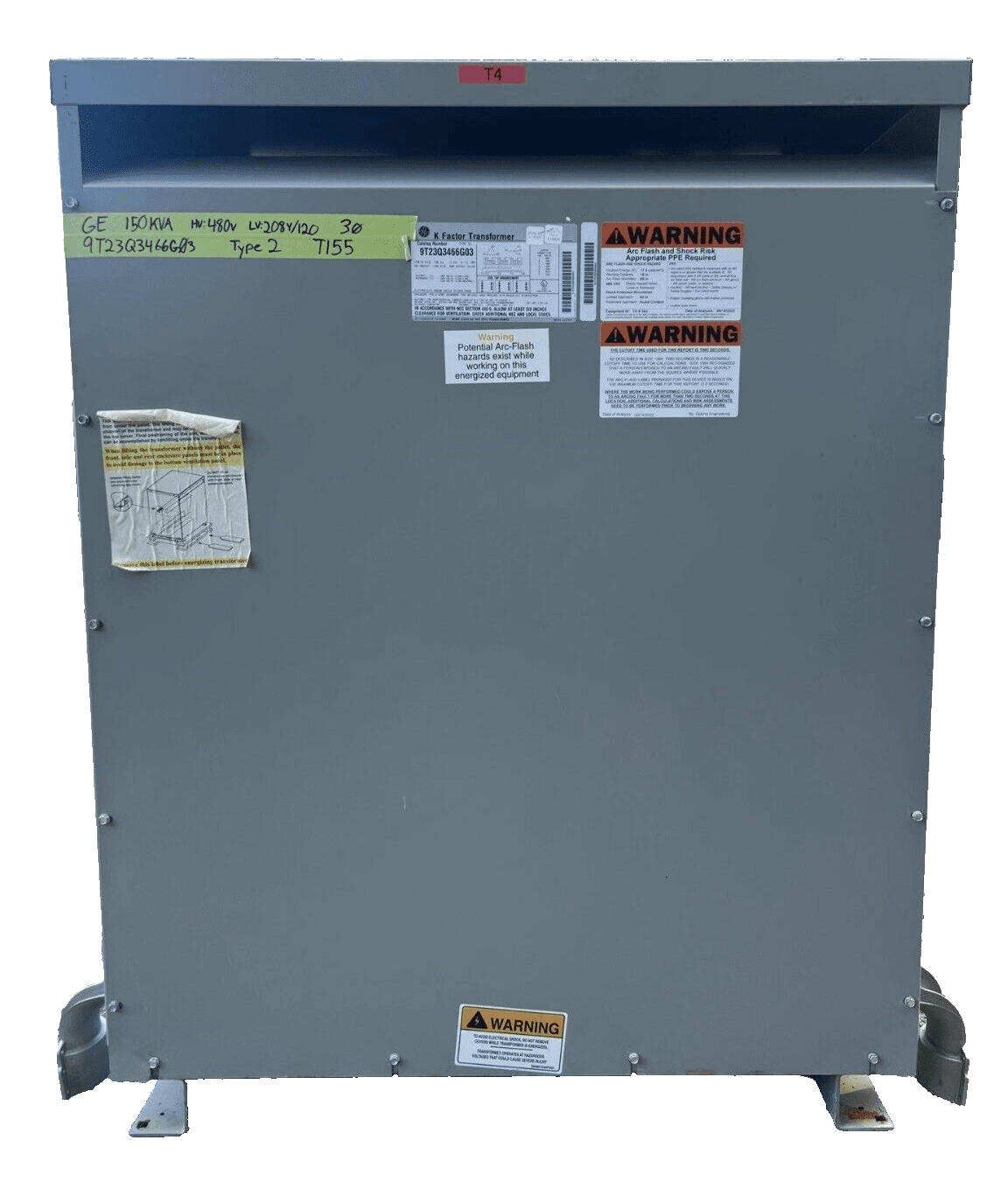 GE 9T23Q3466G03 Dry Type Transformers — image 1 of 7