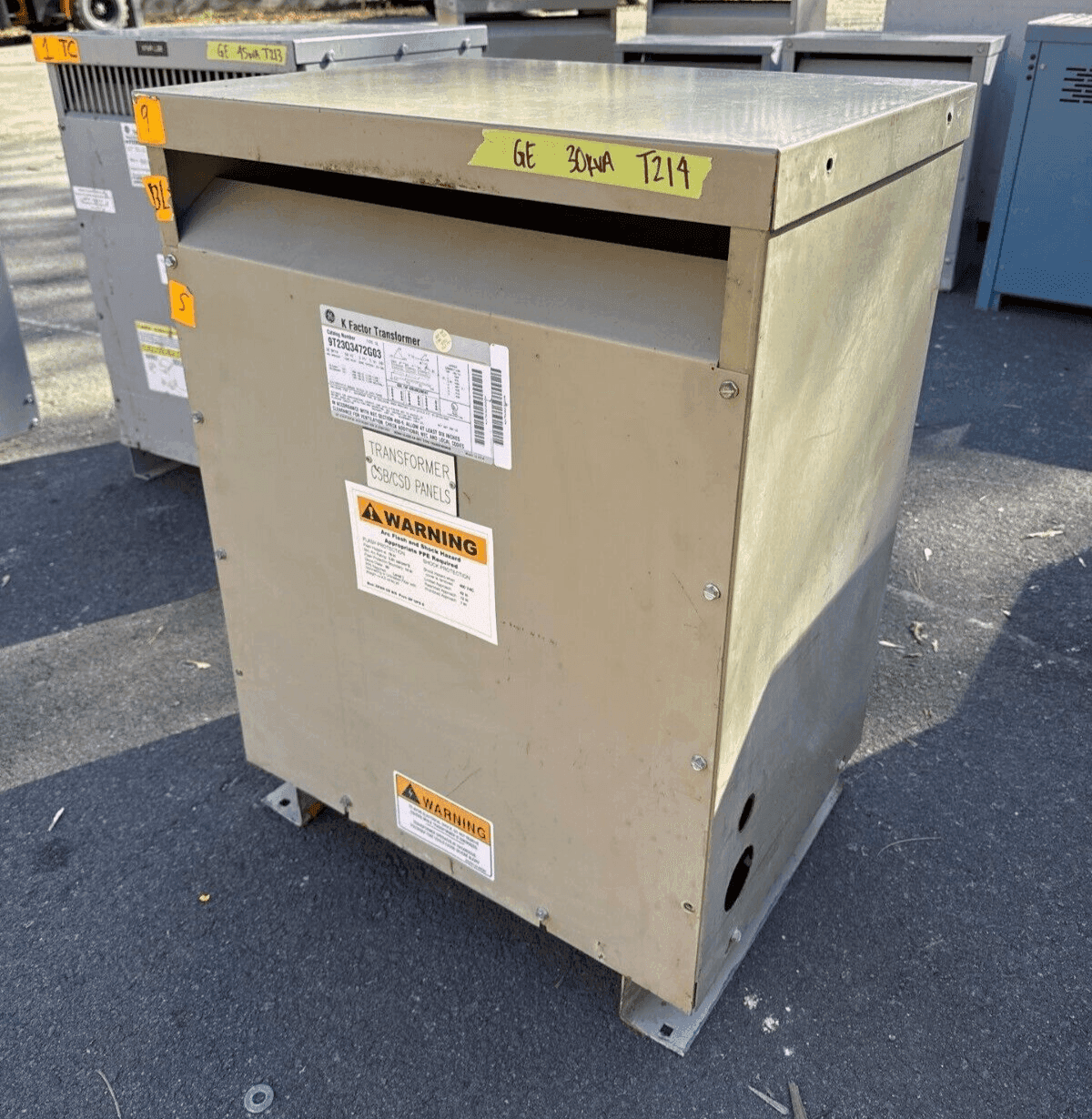 GE 9T23Q3472G03 Dry Type Transformers — image 1 of 9