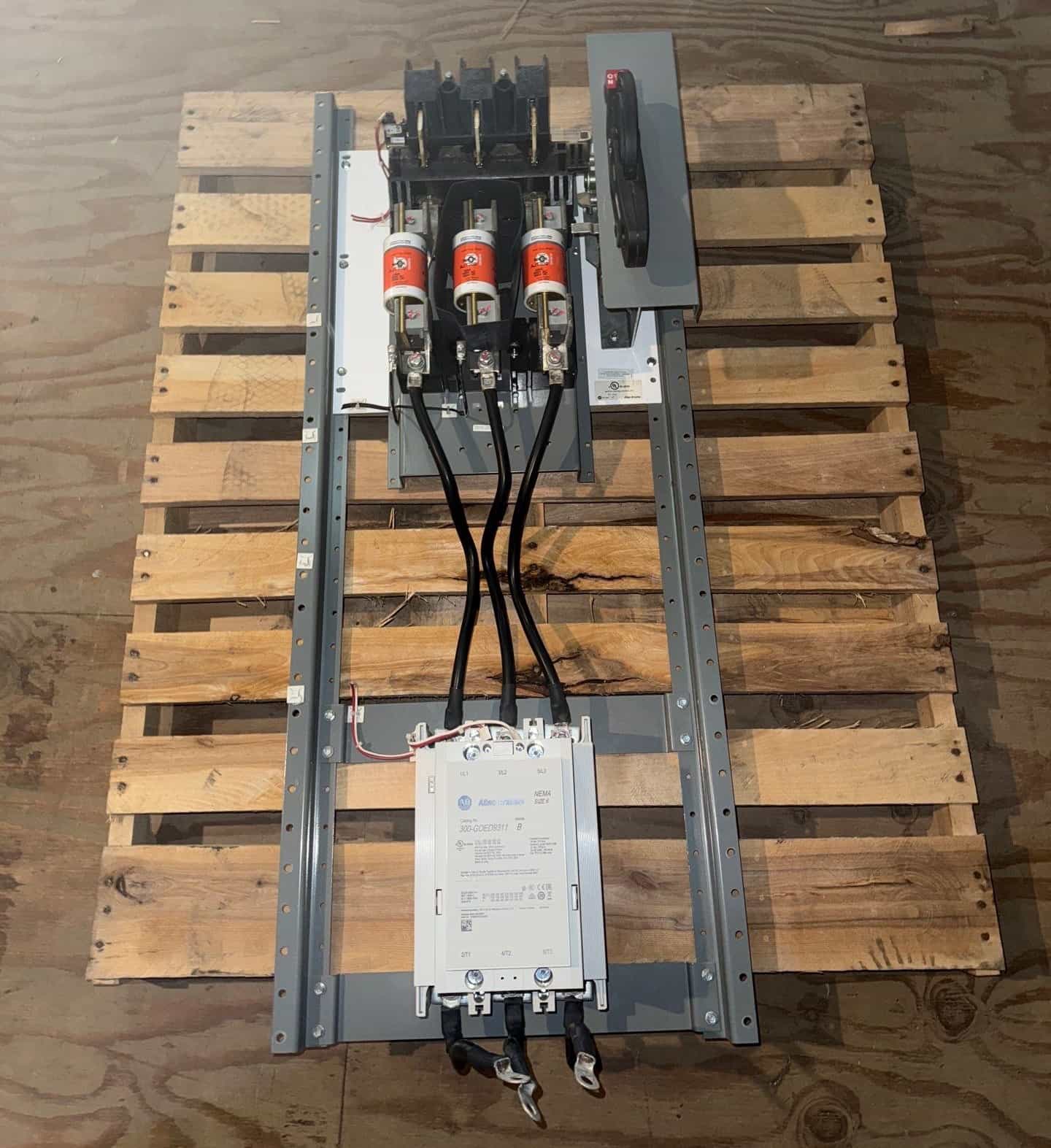 Allen Bradley 2100 Size 6 400A MCC Bucket Fusible Disconnect 1494U-D400