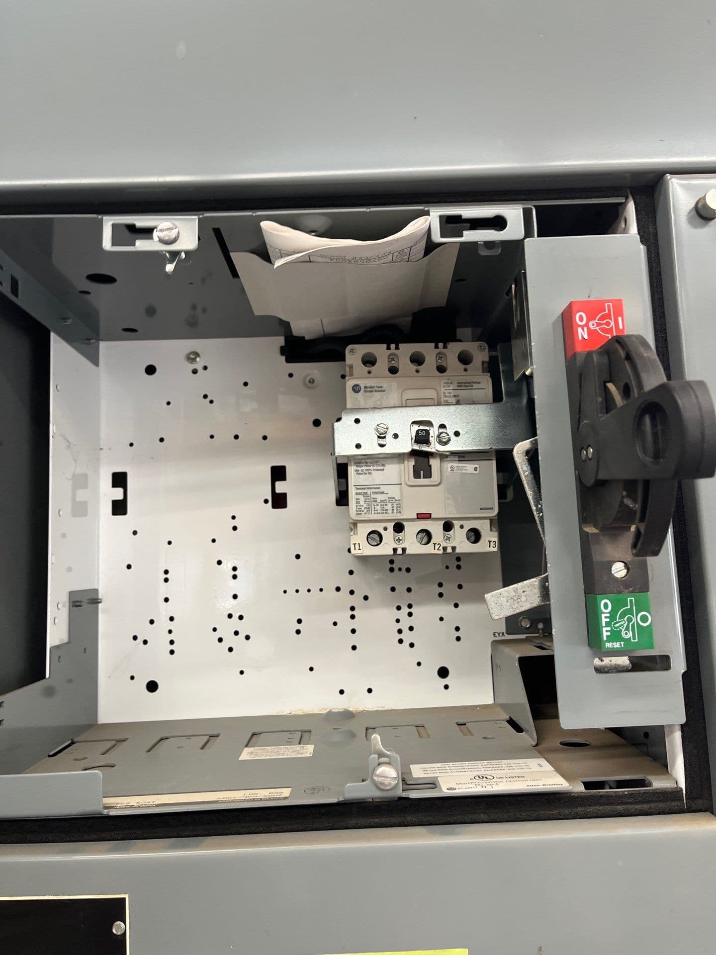 Allen-Bradley 2100 MCC Bucket — image 1 of 4