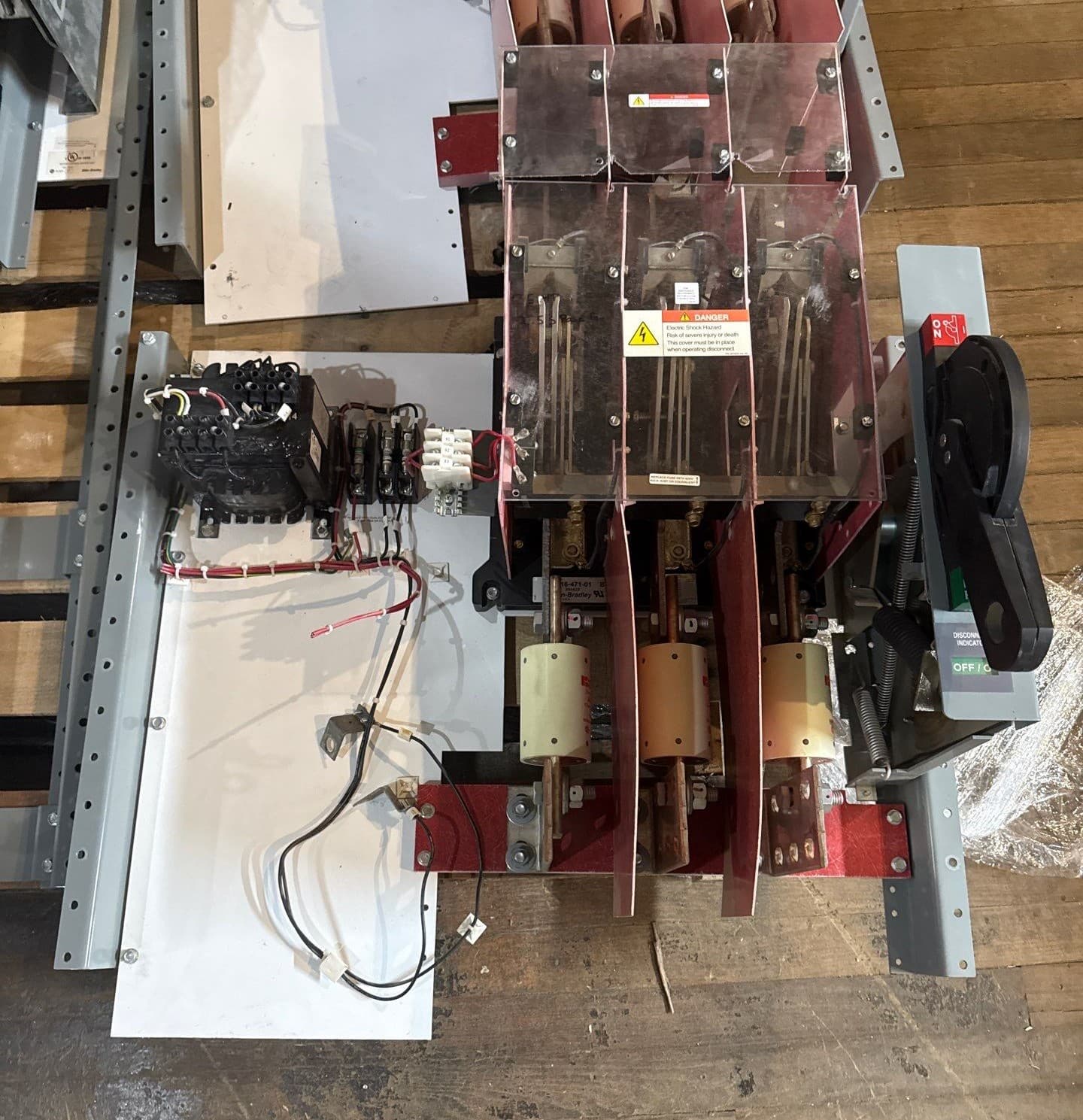 Allen Bradley 2100 Fused Disconnect Switch MCC 600A 600V Moto Control Center – image 1