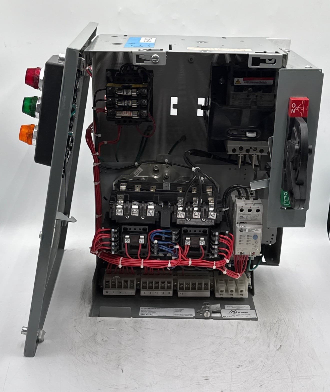 Allen Bradley 2100 20" 20A MCC Combo Bucket Reversing Size 1 Starter 505-BOD23 – image 1