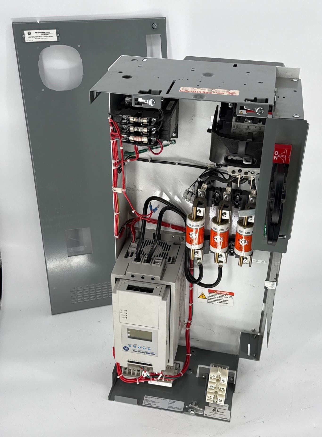 Allen Bradley 2100 32" 12A MCC Bucket 40HP SMC Flex Soft Starter – image 1