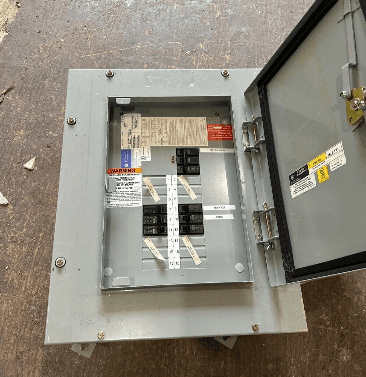 GE AQF3121AB Panel — image 1 of 8