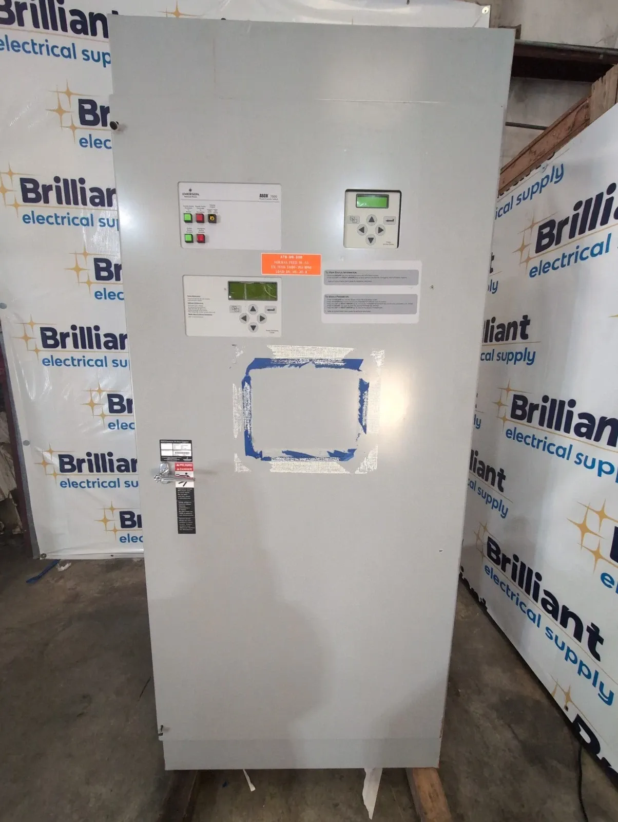 ASCO 7000 Series 1600 Amp 480V 3PH Automatic Transfer Switch G07ATSA31600N5XC