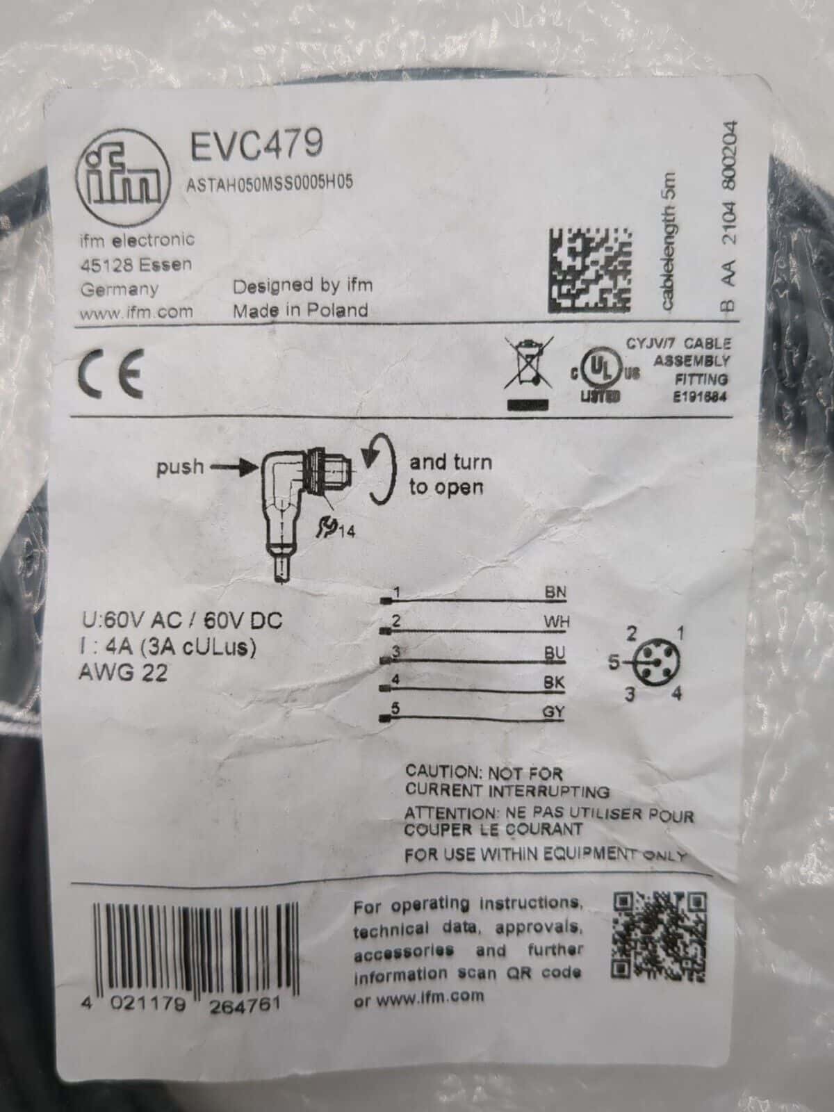 IFM ASTAH050MSS0005H05-EVC479