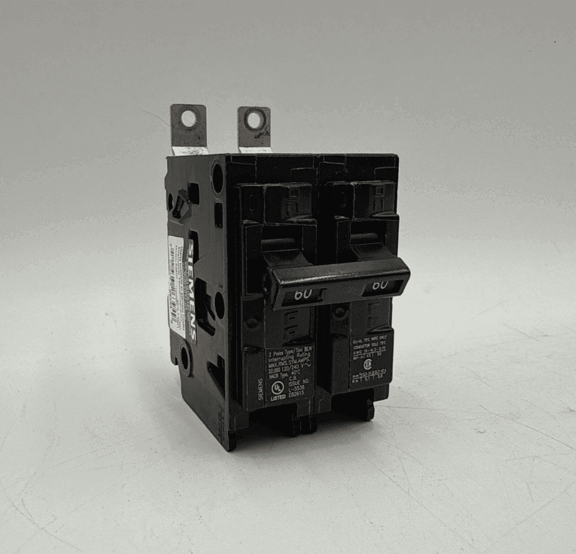 Siemens B260H Circuit Breaker — image 1 of 8