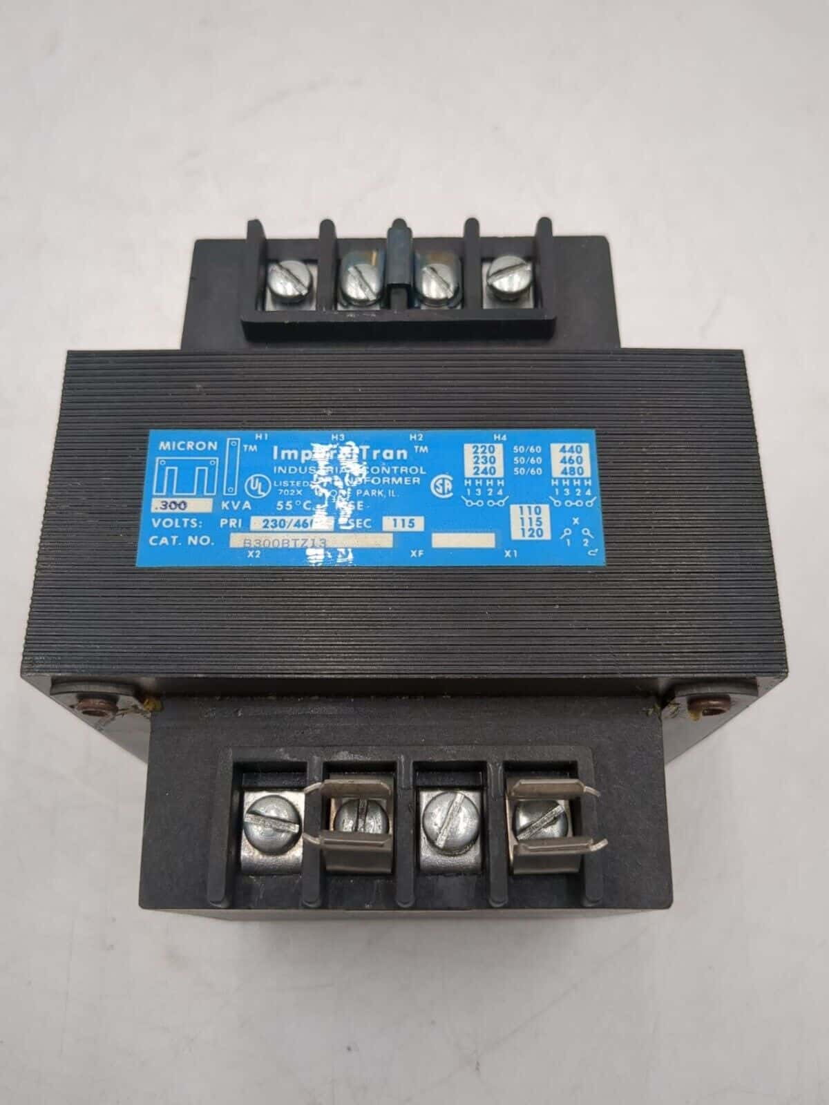 Micron B300BTZ13 Control Transformer — image 1 of 6